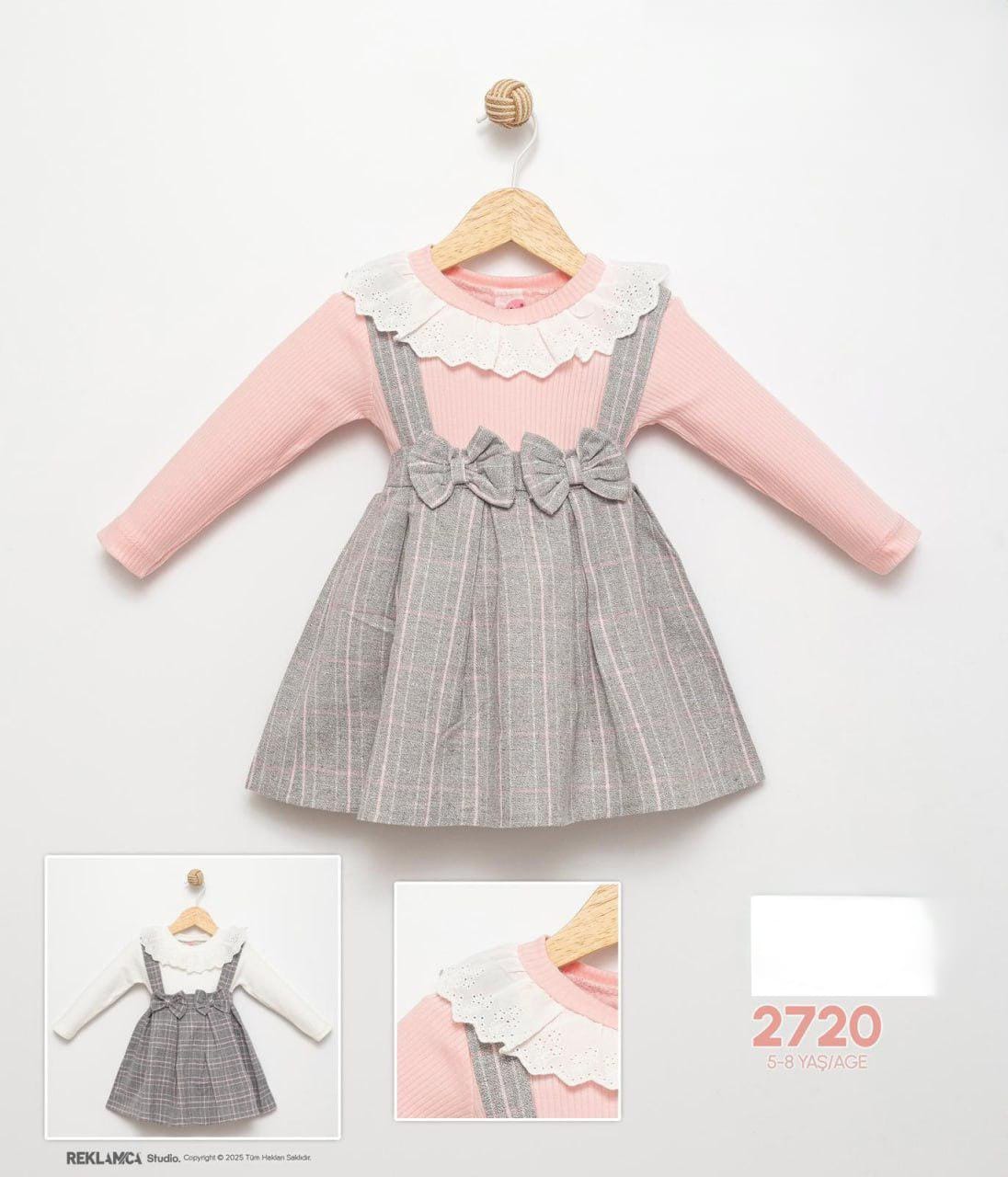 long sleeve two-pieces dress