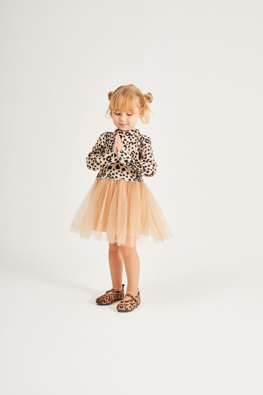 Leopard print dress