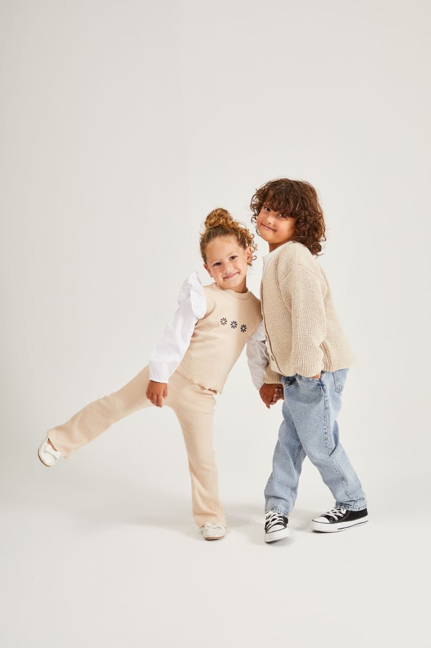 knitted matching set